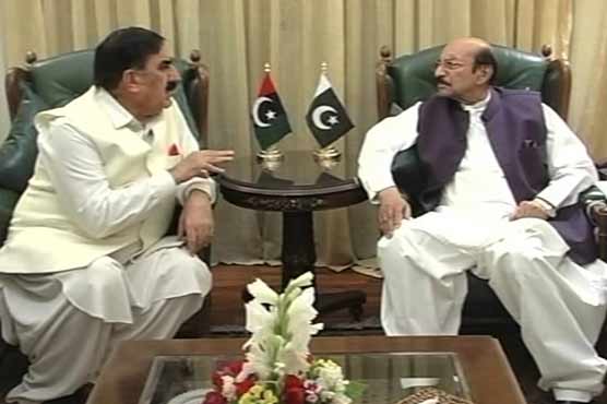 Shahi Syed meets Qaim Ali