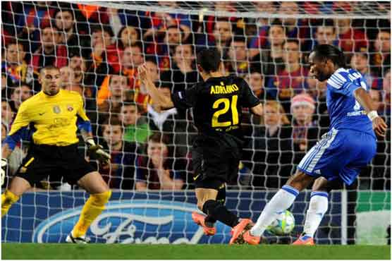 Drogba gives Chelsea edge over Barcelona