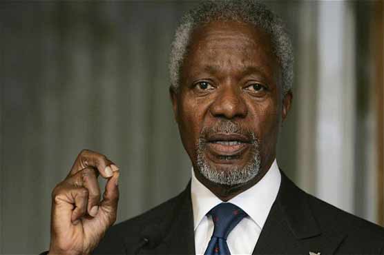 Stop using weapons: Annan asks Syria  