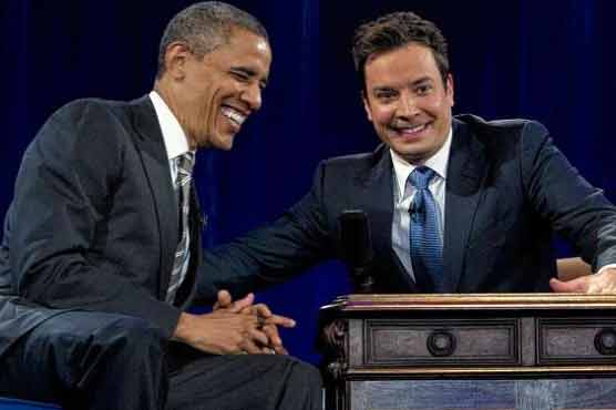 Obama, on the Fallon show, slow jams the news