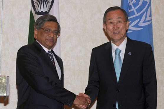 UN chief, Indian leaders discuss security issues