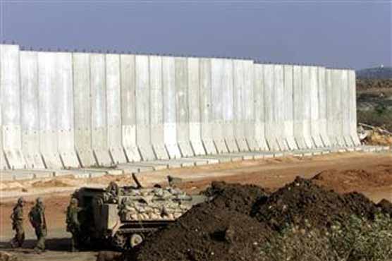 Israel starts building wall along Lebanese border: witnesses