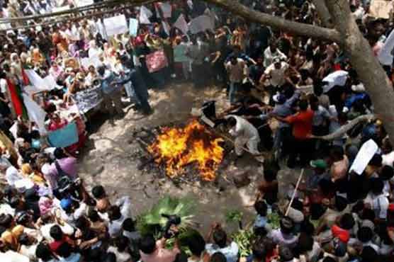 Political violence in Pakistan has increased: report 