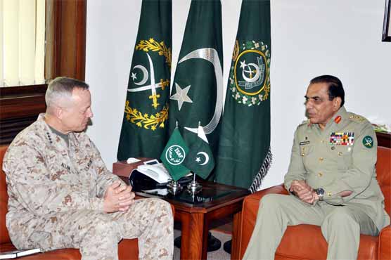 Allen, Kayani hold productive talks at GHQ