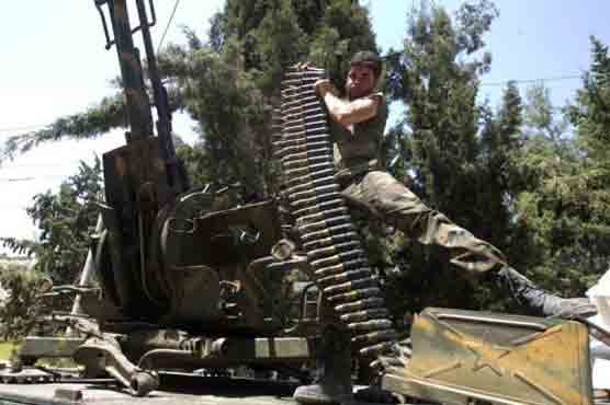 Syrian rebels shell airbase used in Aleppo bombing 