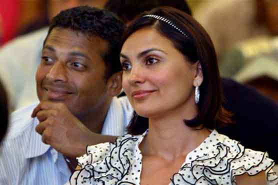 Lara cheers for Bhupathi at London Olympics