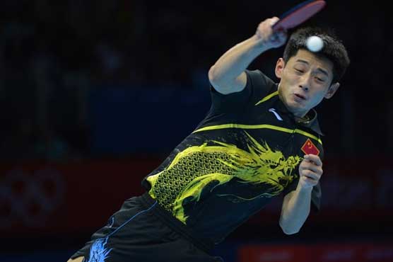 Zhang claims table tennis gold for China