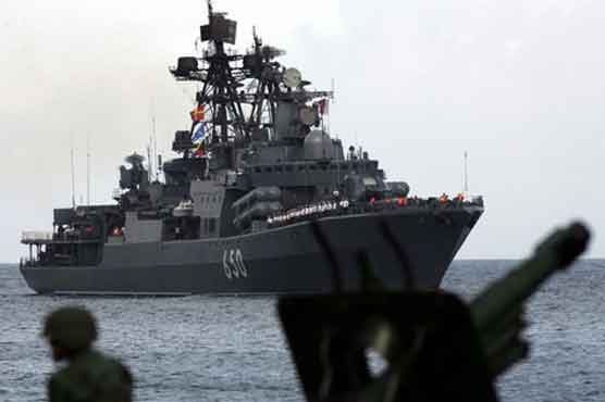 Three Russian warships head for Syrian port 