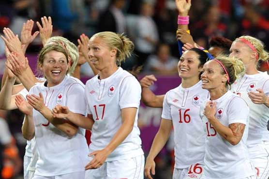 Canada knocks Britain out of women's football