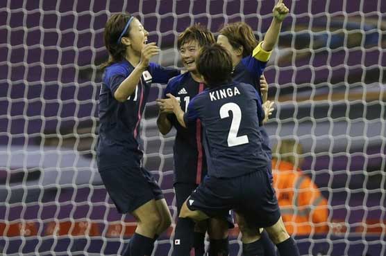 Japan beats Brazil 2-0 in Olympic women's soccer