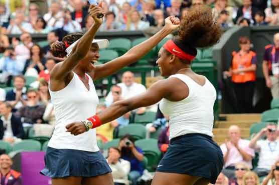 Williams sisters win doubles at Olympics 