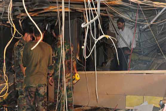 Syria: Blast hits state TV building in Damascus