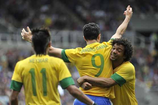 Favorite Brazil plays SKorea in Olympic semifinals 