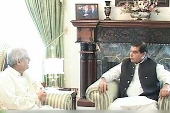 Raza Rabbani, Farooq Naek meet PM