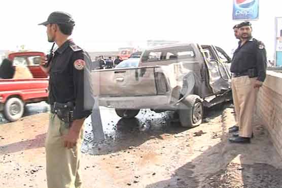 Five injured in Peshawar roadside blast