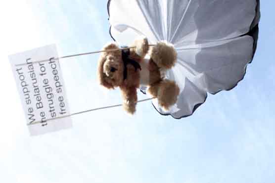 Belarus pulls embassy staff from Sweden over toy bear drop 