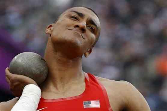 Eaton holds early lead over Hardee in decathlon 