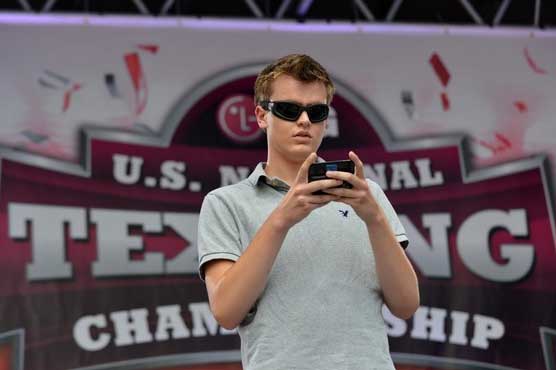 US boy, 16, is the fastest texter in America