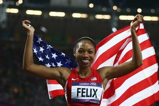 Olympics: Felix of US wins womens 200m gold