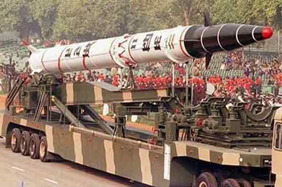 India test-fires medium range nuclear missile