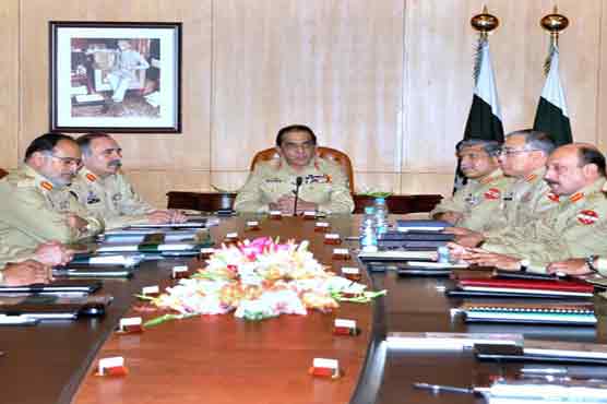 Kayani to chair Corps Commanders meeting today