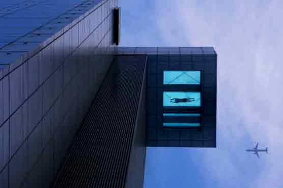 Scariest hotel swimming pool ever? 