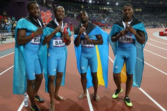 Olympics: Bahamas win men's 4x400 relay gold