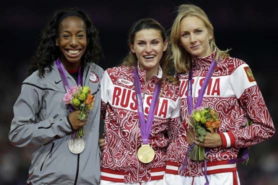 Chicherova wins Olympic women's high jump gold