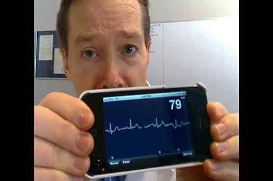 New iPhone app checks heart rate by face reading