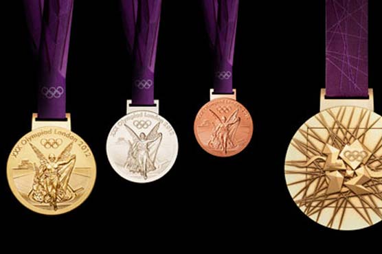 US win medal count, and British celebrate as well