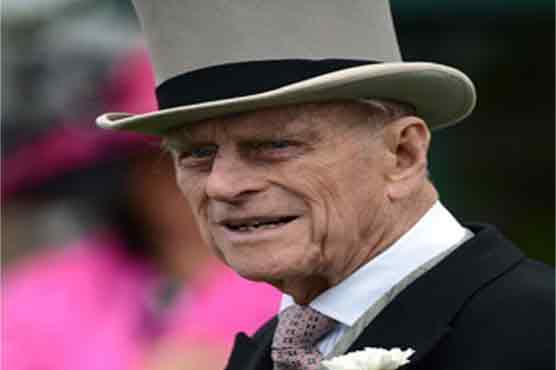 Britain's Prince Philip was hospitalised