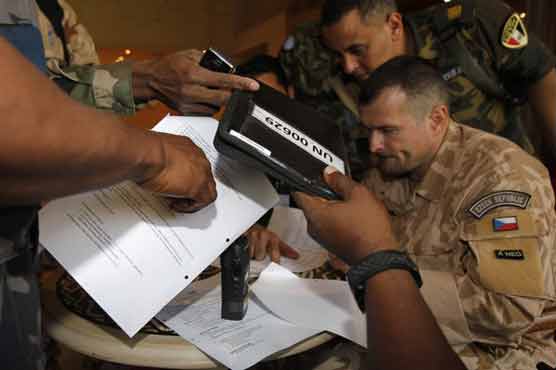 UN military observers pack up from Syria 