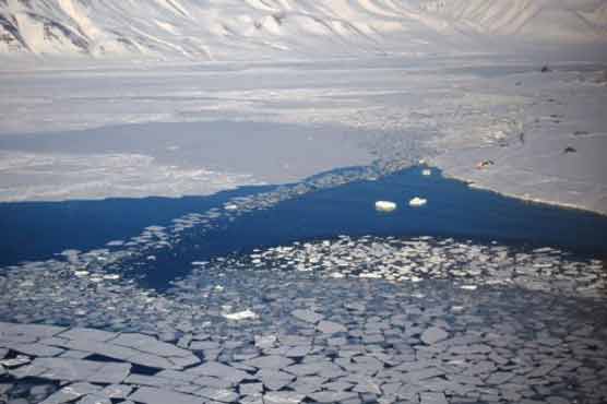 Arctic ice cap melting at a startlingly rapid rate 