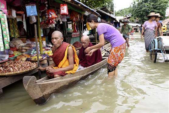 Myanmar: Flooding forces 85,000 people to flee