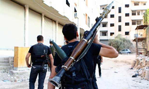 Syrian helicopter downed in Damascus clashes