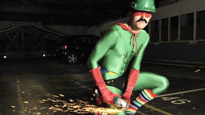 Wheel Clamp Man to the rescue