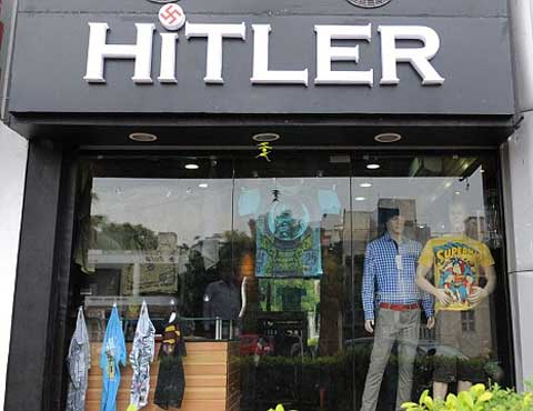'Hitler' clothing shop owners urged to change name