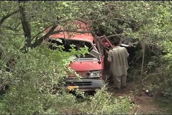  Murree: Three die as van plunges in ravine