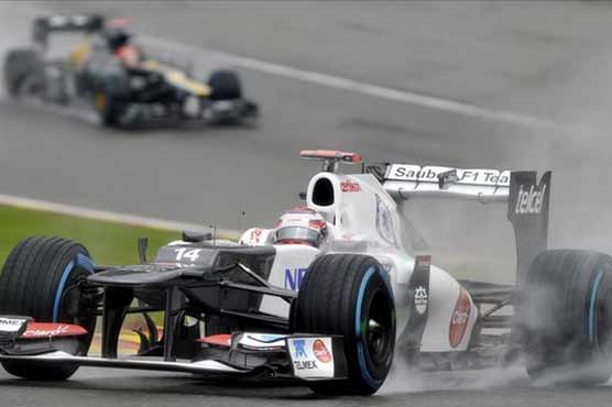 Belgian GP: Sauber's Kamui Kobayashi fastest in Spa practice