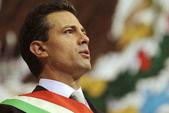 Pena Nieto sworn in as Mexico president amid protests