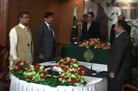 Three Sindh ministers take oath