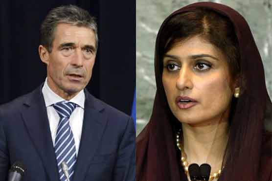Khar, NATO Secy General discuss bilateral relations