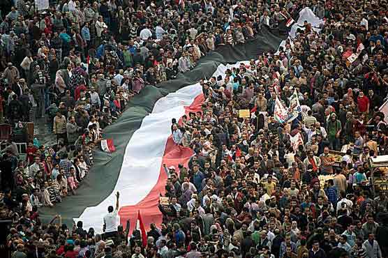 "Revolution at the president's doorstep"