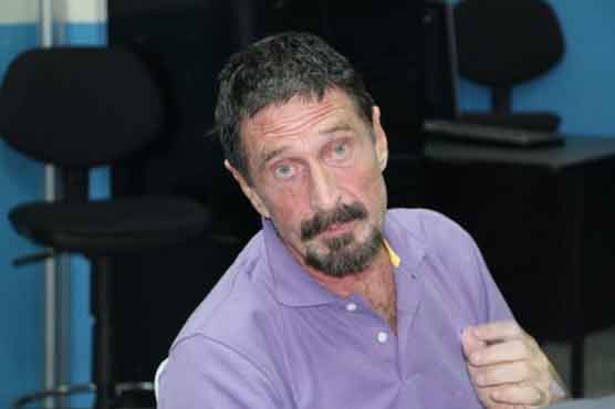 McAfee arrested in Guatemala for illegal entry