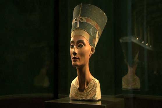 Statue of Egypt’s Queen Nefertiti on display in Berlin