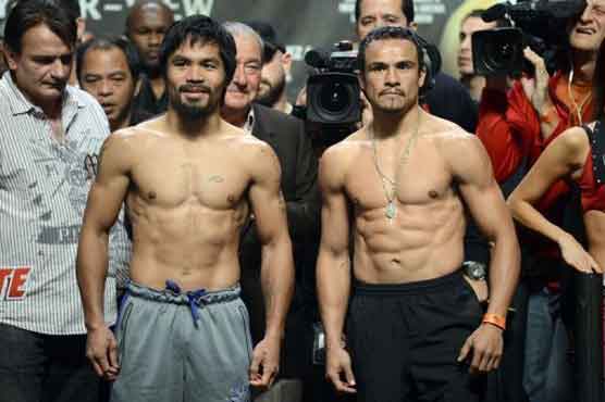 Boxing: Marquez fans drown out Pacquiao at weigh-in