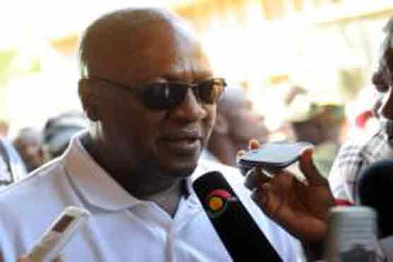 Ghana's Mahama in slim lead with most votes counted: media