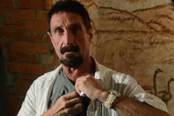 Software pioneer McAfee seeks return to US