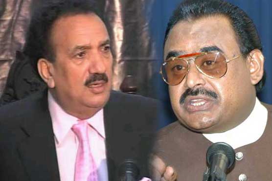 Interior Minister meets MQM chief in London