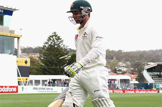 Hughez out for 86 on Test comeback